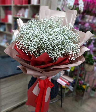 Букет цветов из: Гипсофила в Батуринской