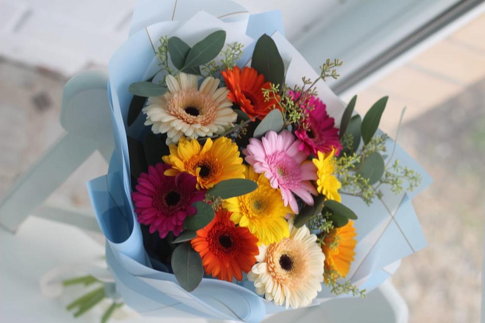 Букет цветов из: Герберы в Батуринской