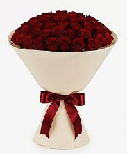 Букет 101 Бордовая роза Блэк Бакарра в Батуринской