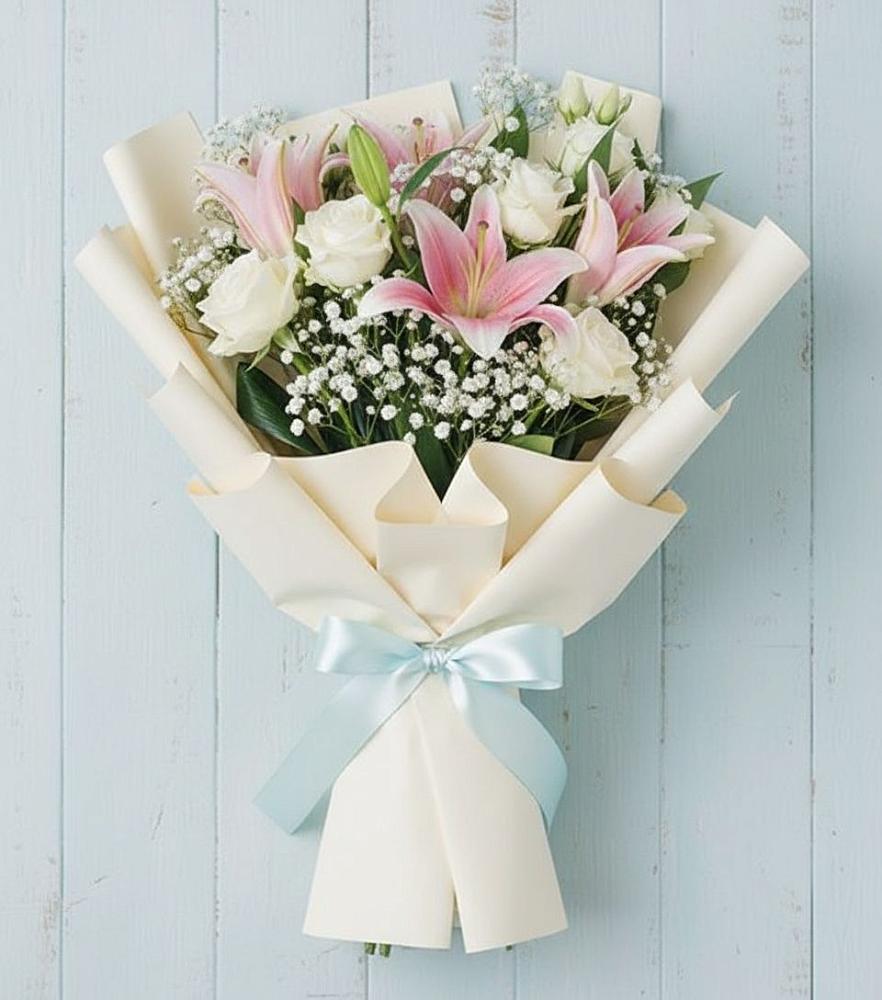 Букет цветов из: Лилии в Батуринской