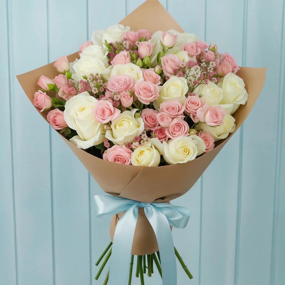 Букет цветов из: Розы в Батуринской