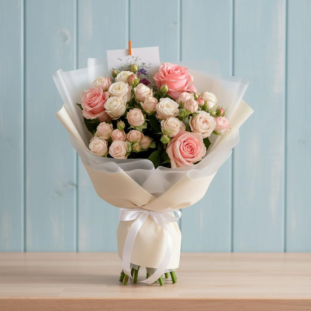 Букет цветов из: Розы в Батуринской