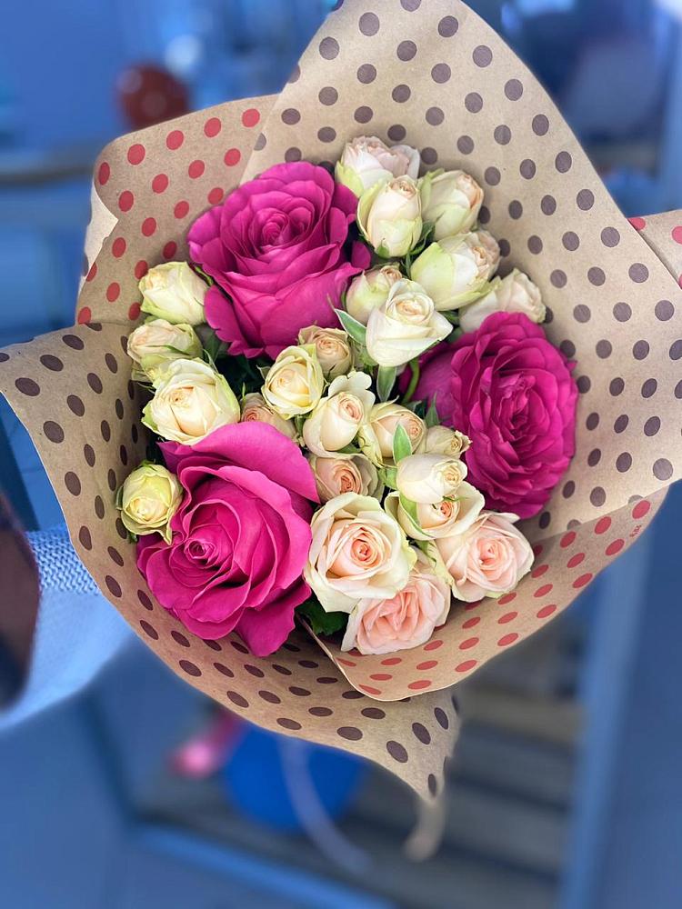 Букет цветов из: Розы в Батуринской