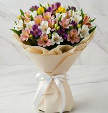 Букет цветов из:  Альстромерии в Батуринской