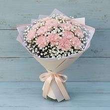 Букет цветов из:  Гвоздики в Батуринской