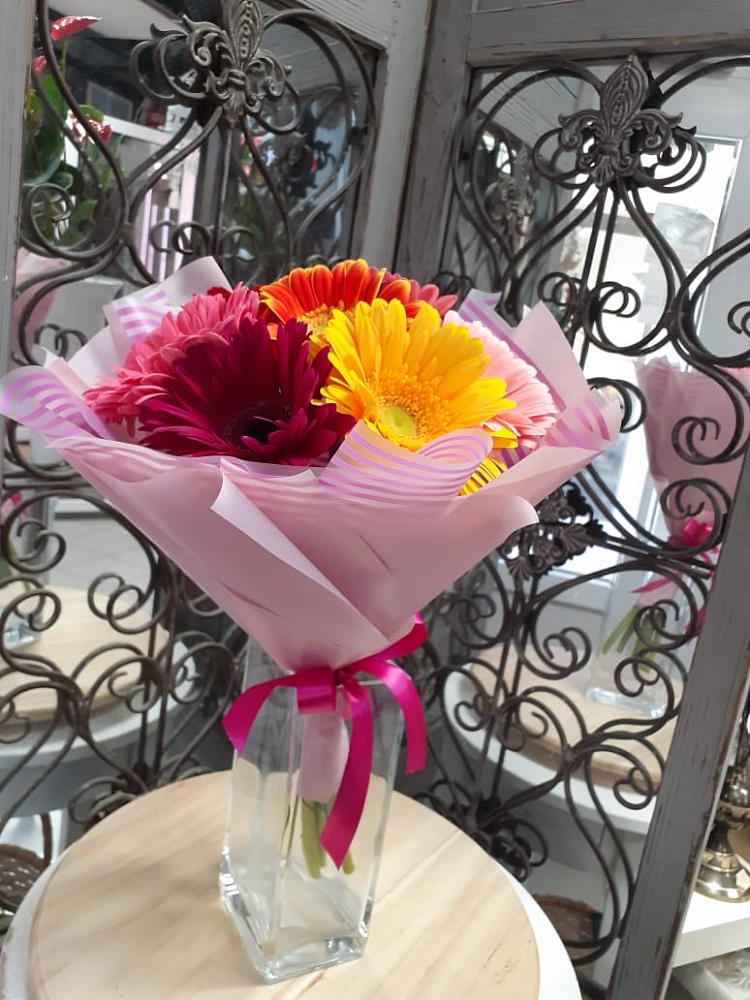 Букет цветов из: Герберы в Батуринской