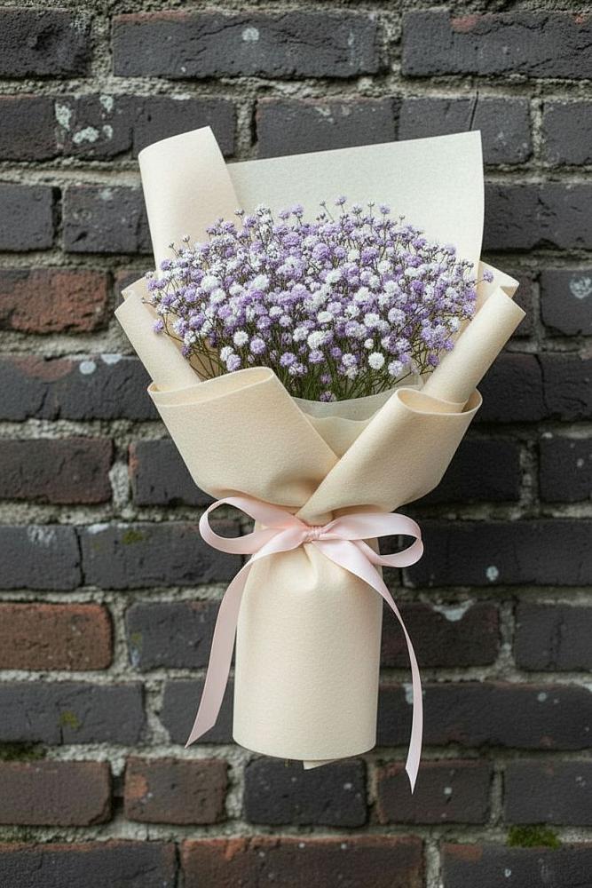 Букет цветов из: Гипсофила в Батуринской