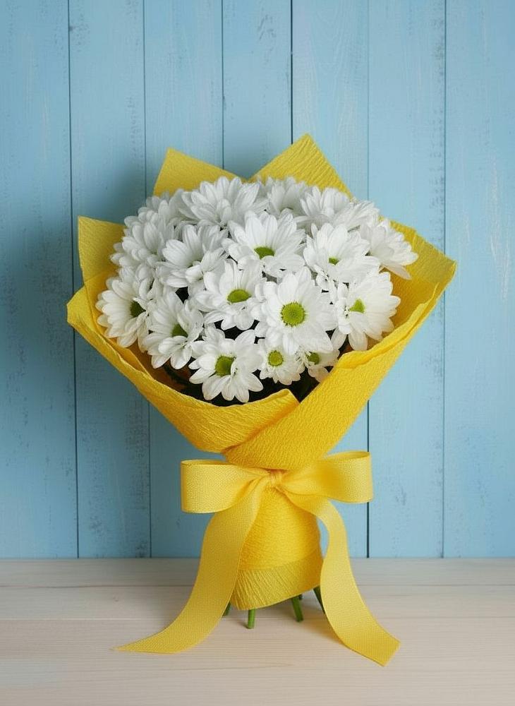 Букет цветов из: Хризантемы в Батуринской