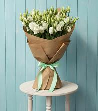 Букет цветов из:  Лизиантусы в Батуринской