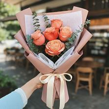 Букет цветов из:  Розы в Батуринской