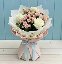 Букет цветов из:  Розы в Батуринской