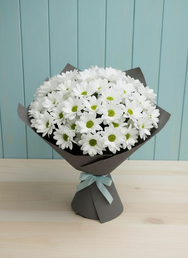 Букет цветов из: Хризантемы в Батуринской