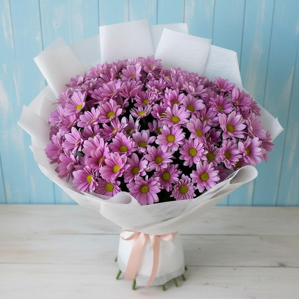 Букет цветов из: Хризантемы в Батуринской