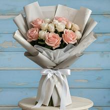 Букет цветов из:  Розы #REPLACE_PRED# Батуринской