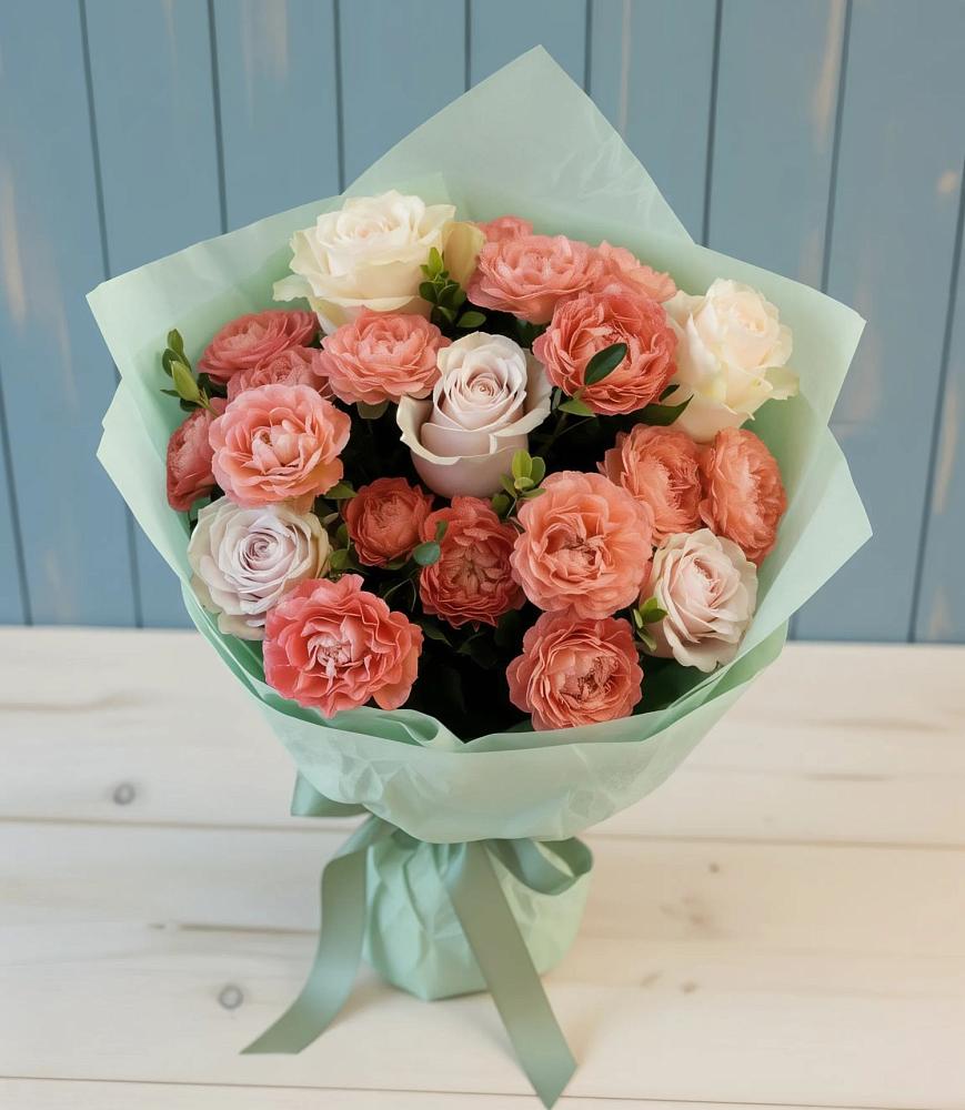 Букет цветов из: Розы в Батуринской