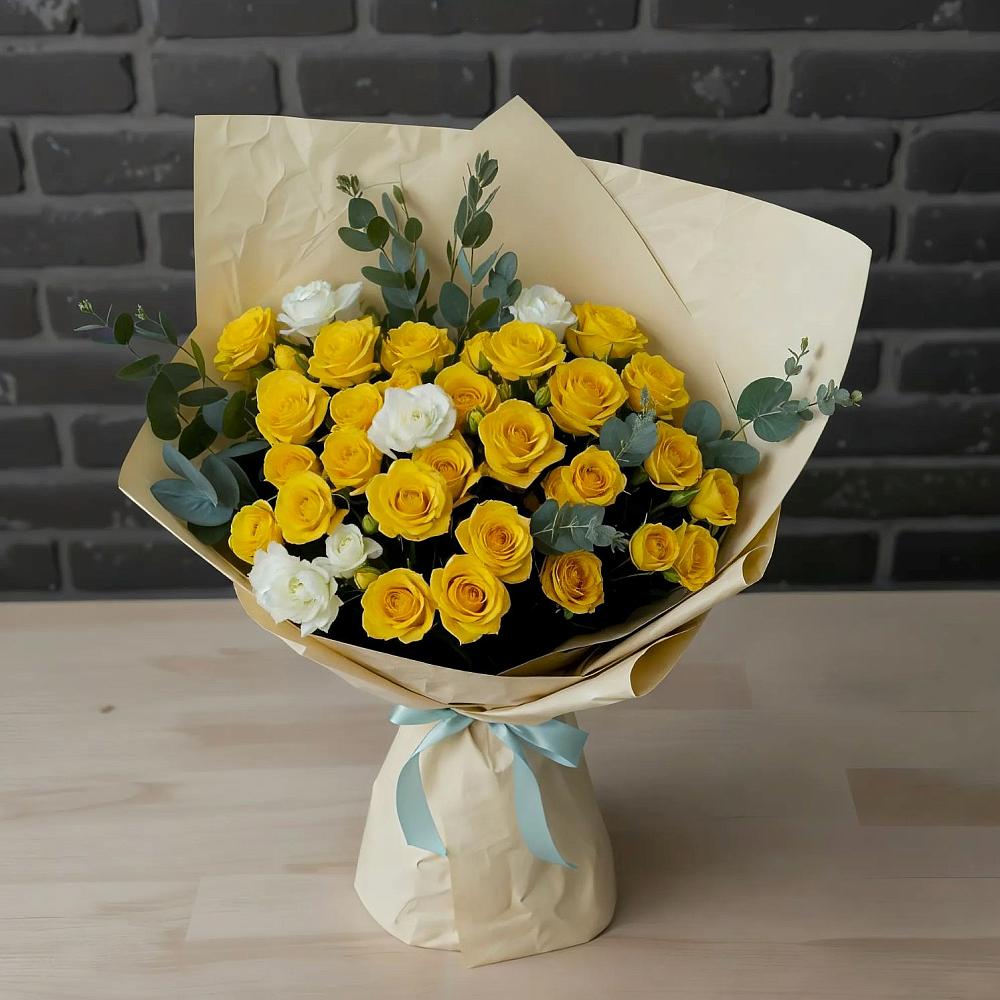 Букет цветов из: Розы в Батуринской