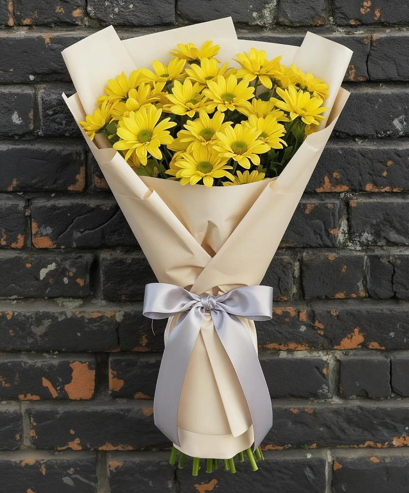 Букет цветов из: Хризантемы в Батуринской