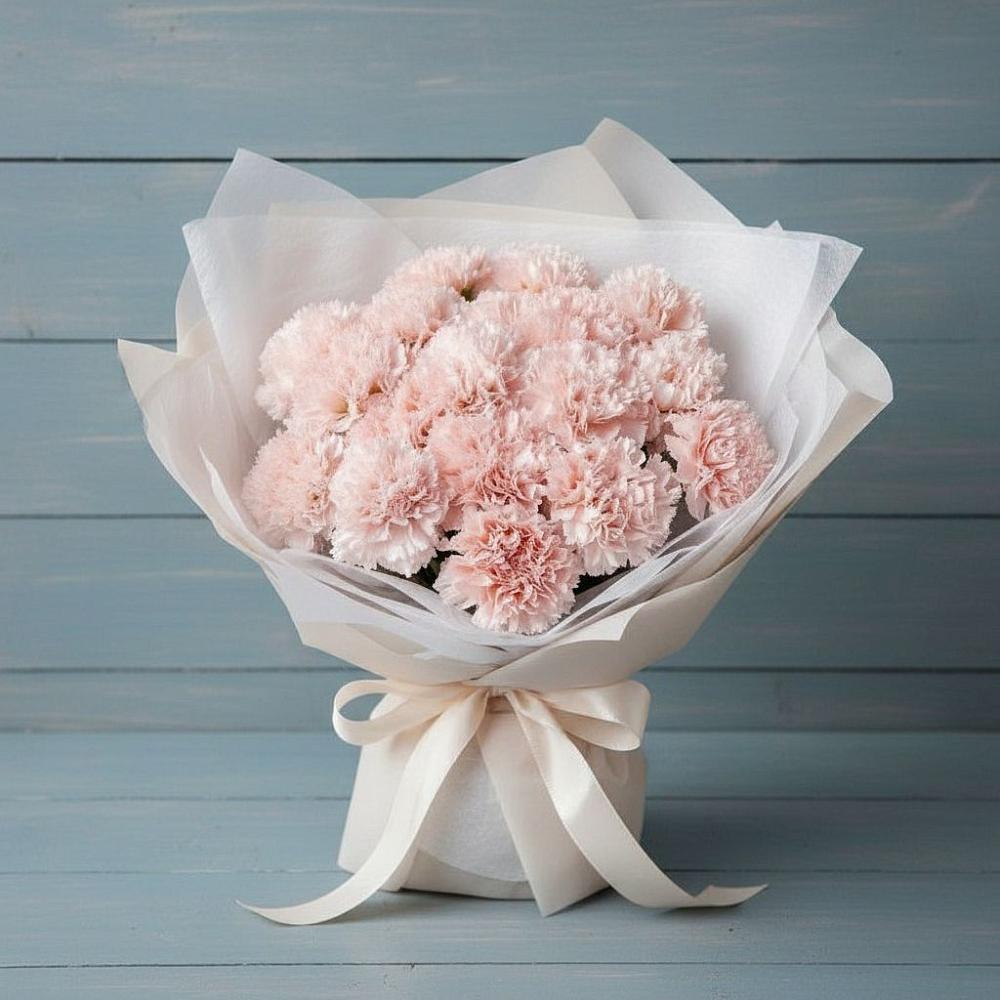 Букет цветов из: Гвоздики в Батуринской