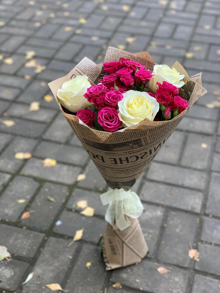 Букет цветов из: Розы в Батуринской