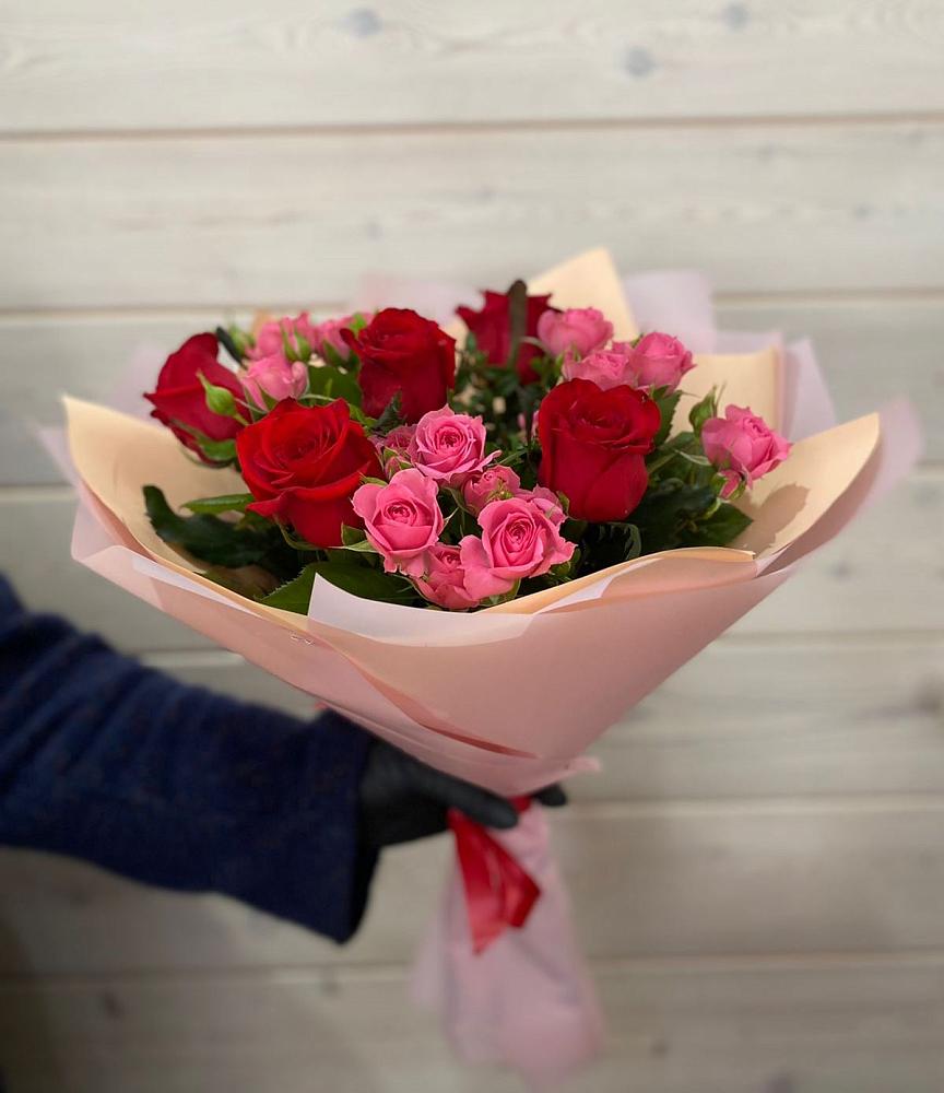 Букет цветов из: Розы в Батуринской