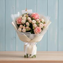 Букет цветов из:  Розы #REPLACE_PRED# Батуринской