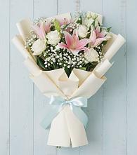 Букет цветов из:  Лилии в Батуринской