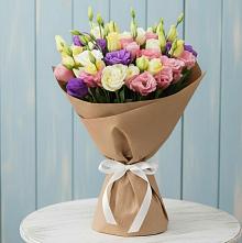 Букет цветов из:  Лизиантусы в Батуринской