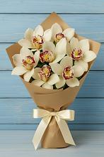 Букет цветов из:  Орхидеи и Розы в Батуринской